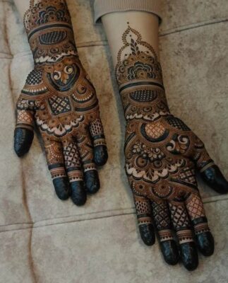 Simple Mehandi Design is trending on social media