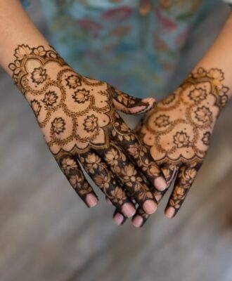 Stylish Back Hand Mehndi Design gives a unique and creative touch