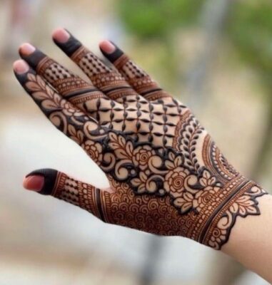Stylish Back Hand Mehndi Design is always in demand