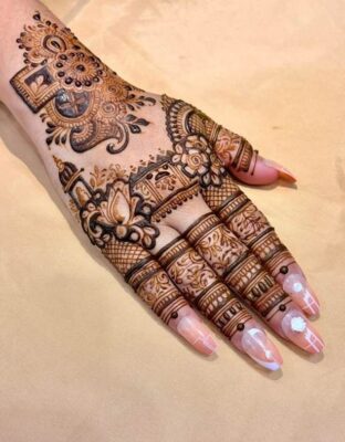 Stylish Back Hand Mehndi Design is ideal for beginners and experts