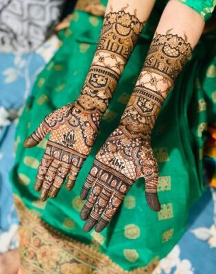 Latest Simple Mehndi Designs are great for college and casual looks