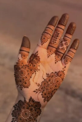 Easy Mehndi Design loved by mehndi enthusiasts