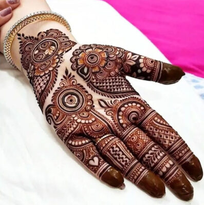 Mehndi Design Easy And Beautiful is ideal for beginners